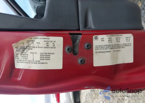 1997 Chevrolet Cavalier Ls из США, поврежденный, VIN 1G1JF5242V7166544